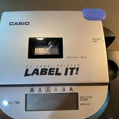Lot 421 - Casio Label Maker