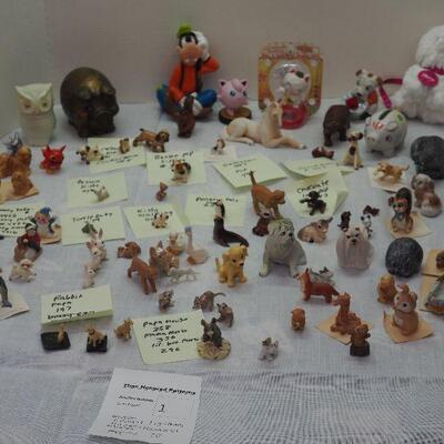  Lot 1 Animal collectibles Vintage Hagen Remaker Approx 70+