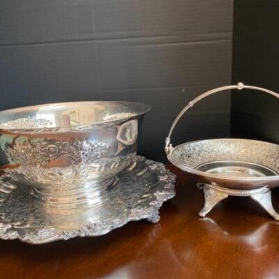 J-229 Lot of Silver Plate
