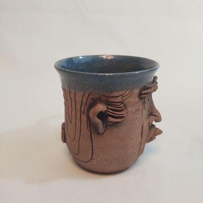 34 - David L. Davis Pottery Mug