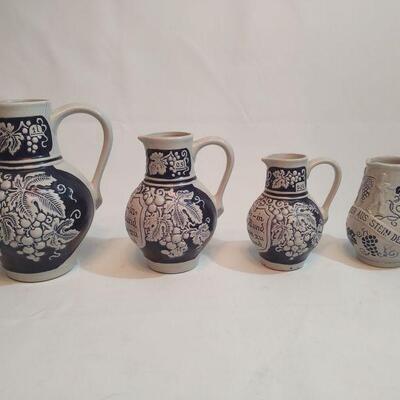 35 - Ceramic German Pitchers