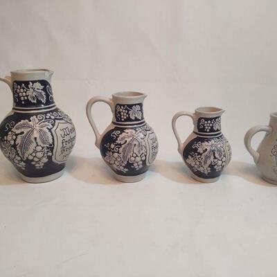 35 - Ceramic German Pitchers