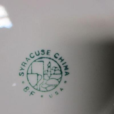 Lot 65 - Decorative Fine Chinaware - Syracuse China Crooksville