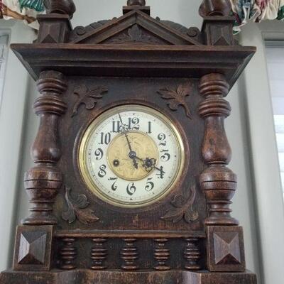 36 - Gustav Becker Wall Clock