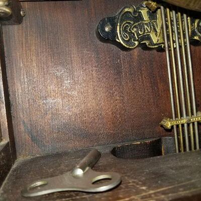 36 - Gustav Becker Wall Clock