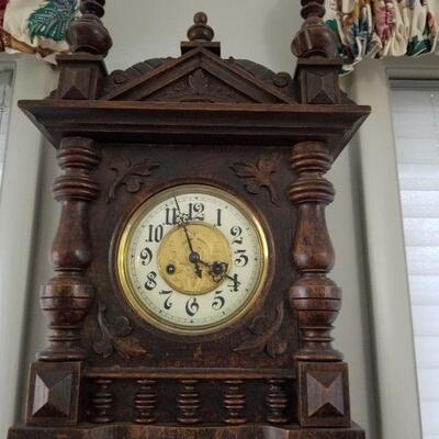36 - Gustav Becker Wall Clock