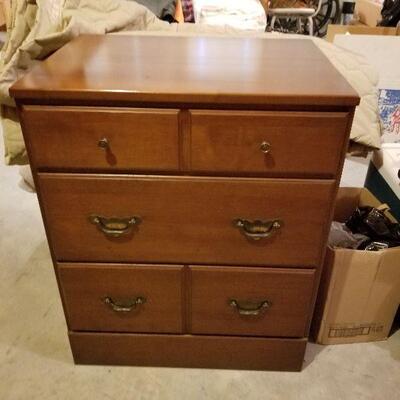38 - 2 Matching Dressers & Wall Mirror