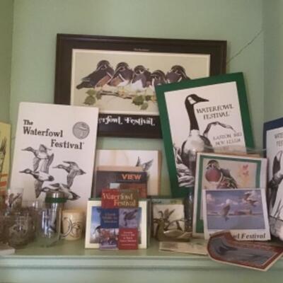 B520 Lot of Waterfowl Festival Collectibles 