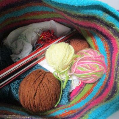 Lot 101 - Crochet Yarn & Accessories 