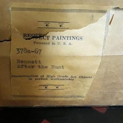 After The Hunt Painting