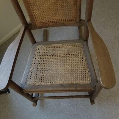 47 - Wooden Rocking Chair