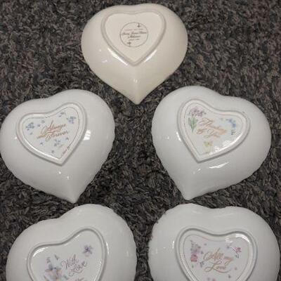 Mikasa Heart Trinket Dishes