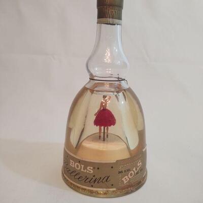 52 - Bols Ballerina Gold Liquer Bottle
