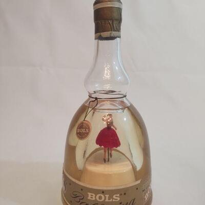 52 - Bols Ballerina Gold Liquer Bottle