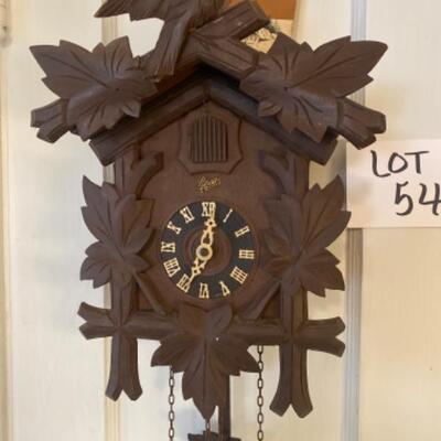 F546 Schwartz 8 Day Cuckoo Clock 