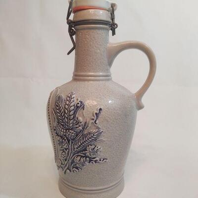 55 - German Beer Bottle w/Stopper