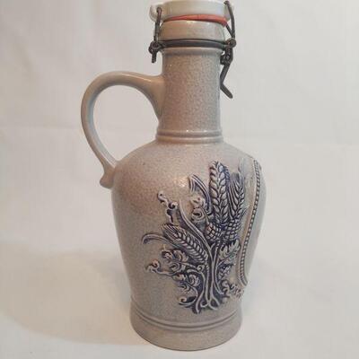 55 - German Beer Bottle w/Stopper
