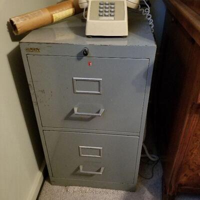 65 - Cart & Filing Cabinet