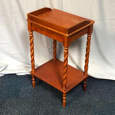 Lot 5 - Wood Side Table with Drawer LOCAL PICK UP ONLY