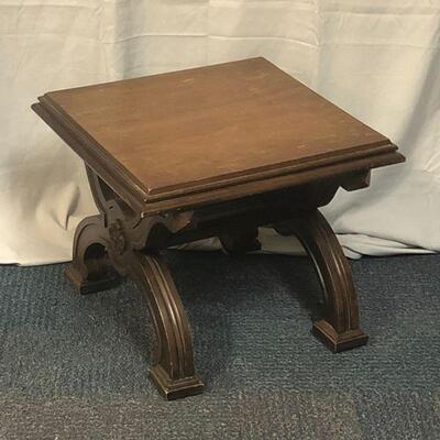 Lot 11 - Solid Wood Side Table LOCAL PICK UP ONLU