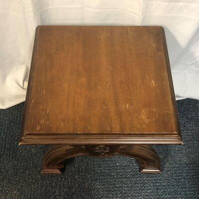 Lot 11 - Solid Wood Side Table LOCAL PICK UP ONLU