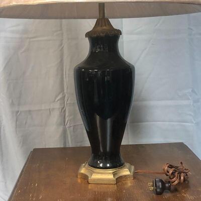 Lot 12 - Vintage Two Bulb Lamp LOCAL PICK UP ONLY