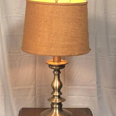 Lot 14 - Brass Table Lamp LOCAL PICK UP ONLY