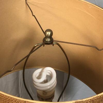 Lot 14 - Brass Table Lamp LOCAL PICK UP ONLY