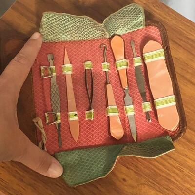 Lot 23 - Vintage Vanity Nail Set