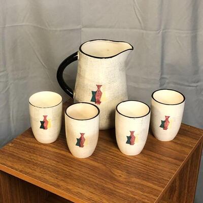 Lot 50 - Royal Sealy Japan Pitcher and 4 Cups