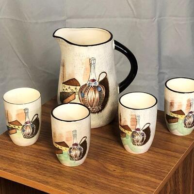 Lot 50 - Royal Sealy Japan Pitcher and 4 Cups