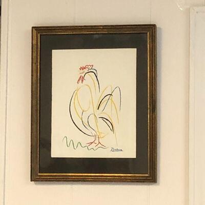 Lot 74 - Reprint of Picasso Rooster