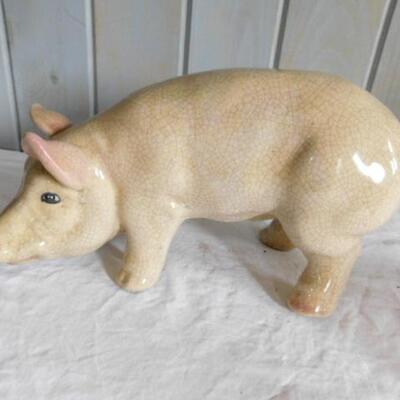 Large Ceramic Pig 13