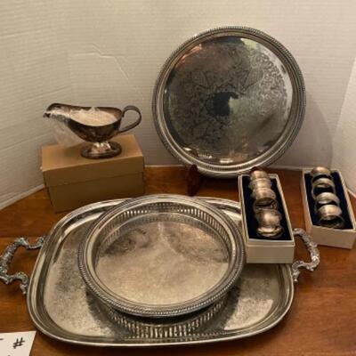D585 Silver plate Lot 