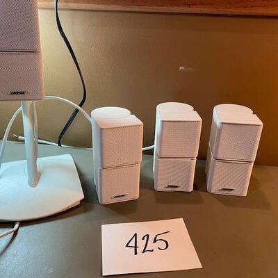 Lot 425 - Bose speakers