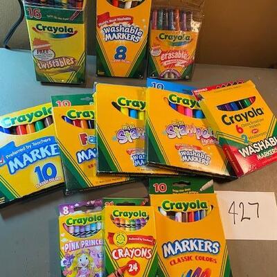 Lot 427 - Crayola lot