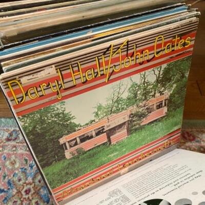 C628 Lot of Vintage 40 Record Album 
