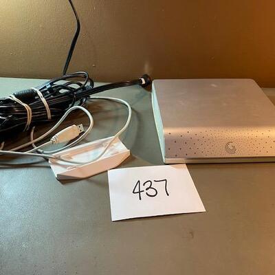 Lot 437 - Seagate External Hard Drive