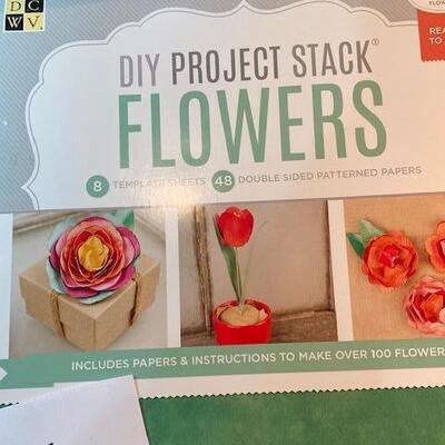 Lot 456 - paper flowers books