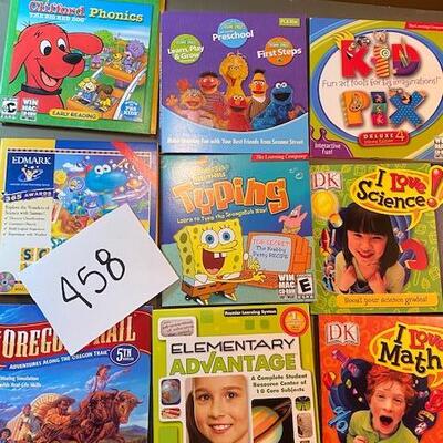 Lot 458 - learning CD's