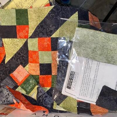 Lot 468 - fabric and batting