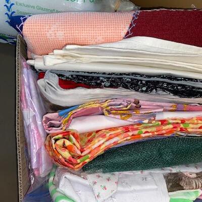 Lot 468 - fabric and batting