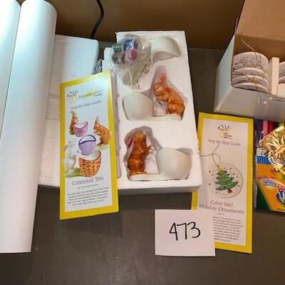 Lot 473 -  craft kits
