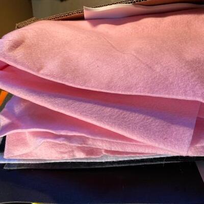 Lot 478 - craft foam and felt