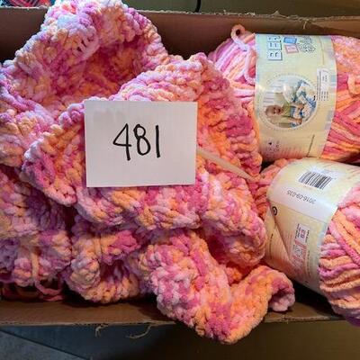 Lot 481 - Yarn