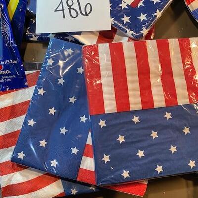 Lot 486 - 4th of July decs