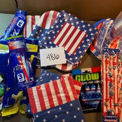 Lot 486 - 4th of July decs
