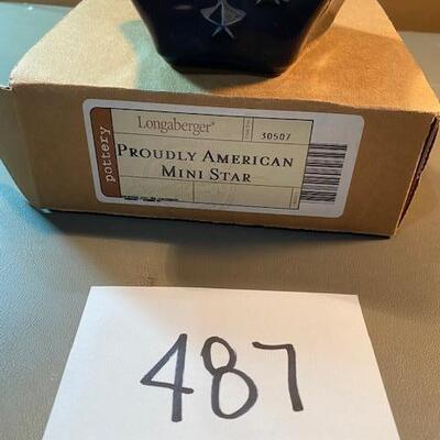 Lot 487 - Longaberger Pottery