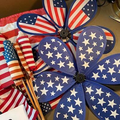 Lot 489 - Flags and Pinwheels