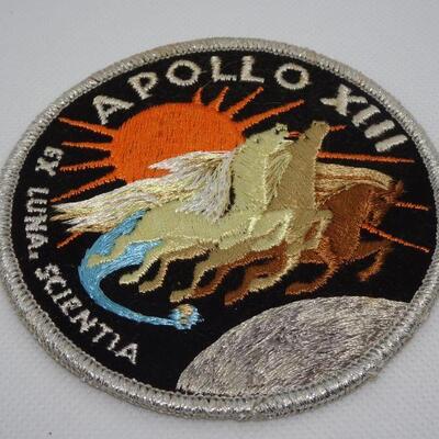 Vintage Apollo XIII Collector Patch, Luna Scientia 